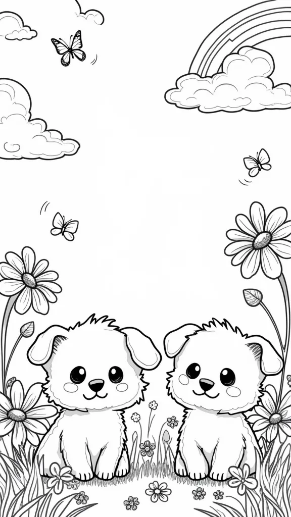 coloriage mignon imprimable